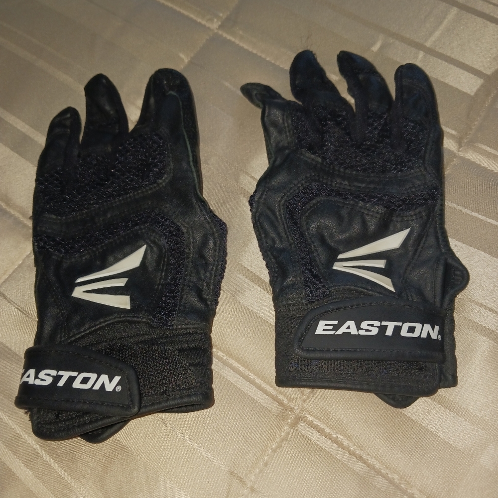 Easton Black Batting Gloves